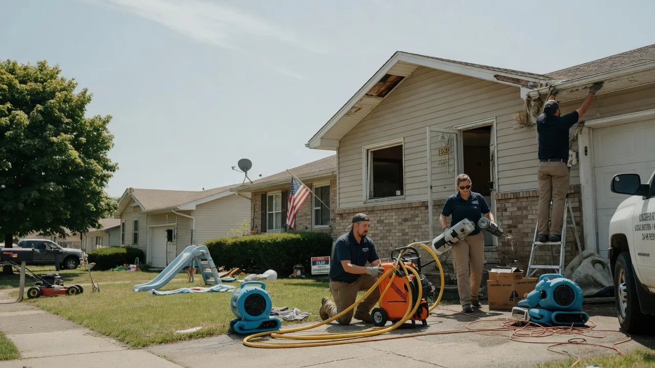 Water Damage Restoration in Meriden, KS near me